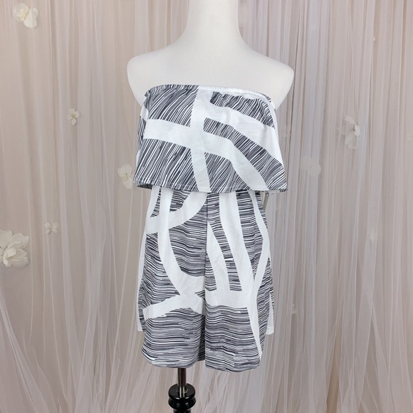 Black and white romper - Picture 1 of 1